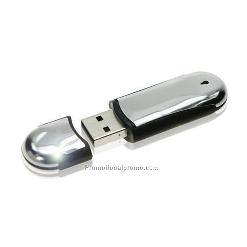 Flash Drive - Silver Gloss, 512MB