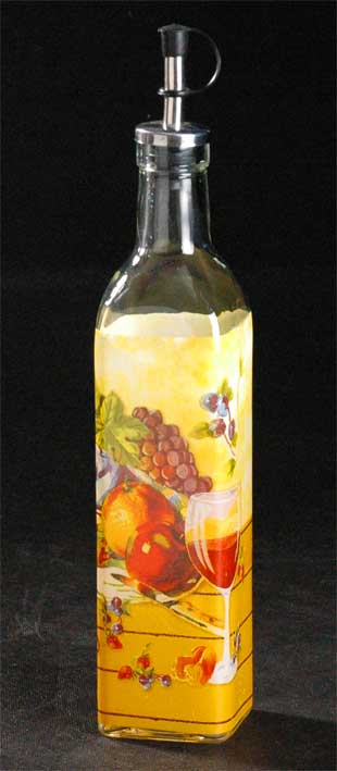 oil bottle with decal
  
   
     
    