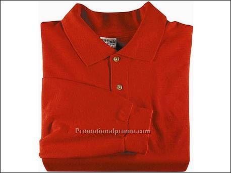 Gildan Polo Sh Pique L/S, 40 Red