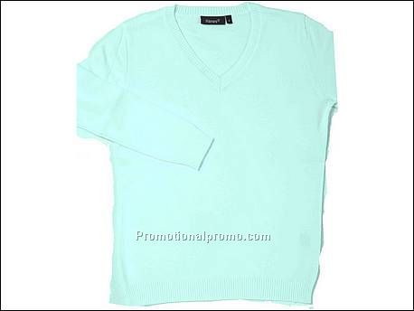 Hanes Pullover V-Neck, Soft Green