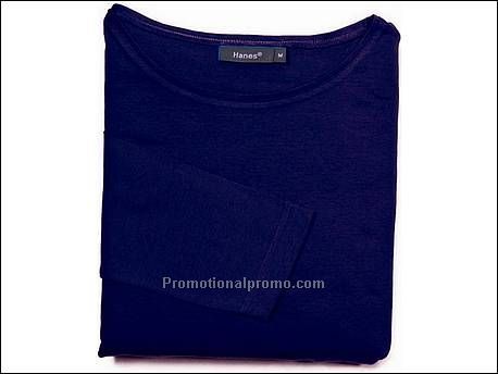 Hanes T-shirt 3/4 Sl Elegance, Navy