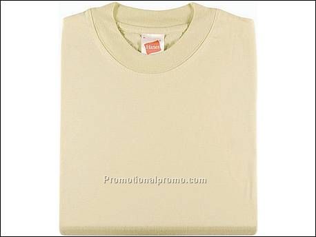 Hanes T-shirt Top-T S/S, Beige
