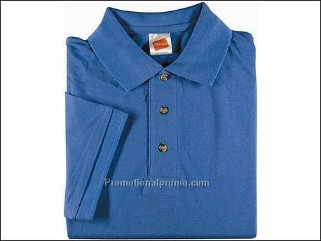 Hanes Top Polo Pique S/S, Royal Blue