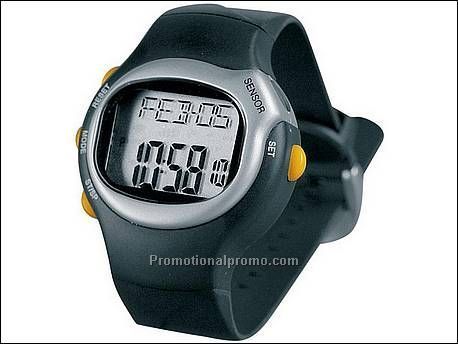 Hartslagmeter en horloge. Meet