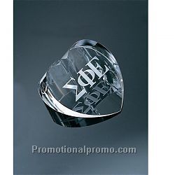 Heart Paperweight C-671