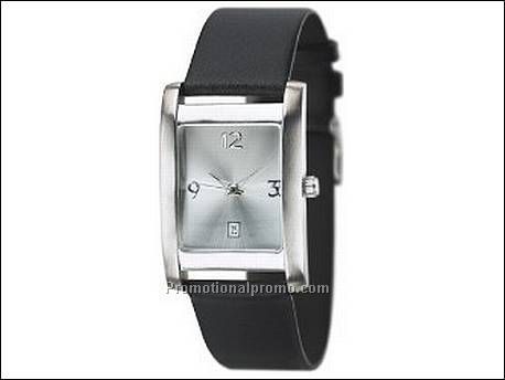 Horloge met messing kast in...