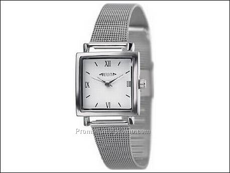 Horloge met metalen kast in...