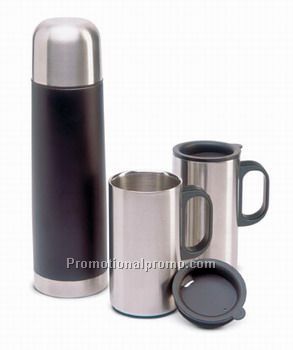 Isolation flask with 2 mugs