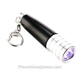 Key ring with torch