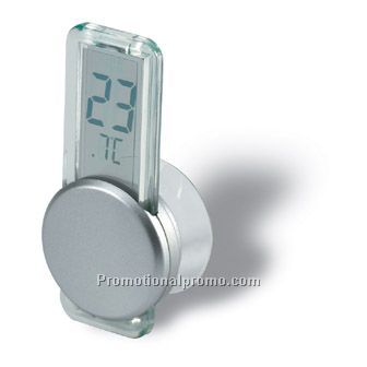 LCD thermometer w suction cup
