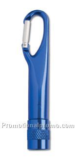 LED light with carabiner hook