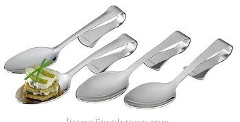 MARKSMAN 4 PIECE SILVER PLATED SPOON SET