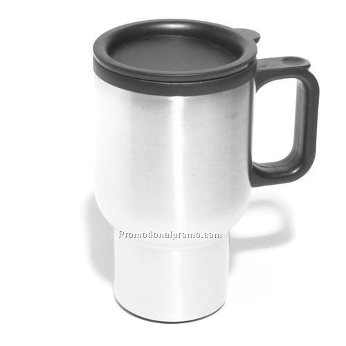 Mug - Travel, 16 oz Stainless Steel