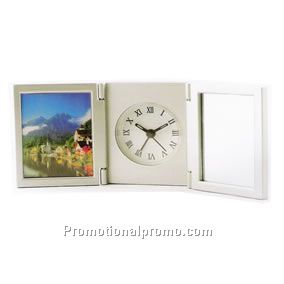 Photo clock mirror