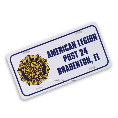 Plate - 20 mil Economy Ad