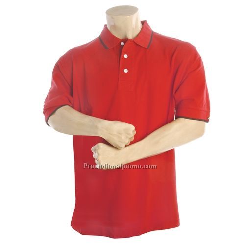 Polo Shirt - Cutter & Buck® Men's University Pique Polo, Cotton