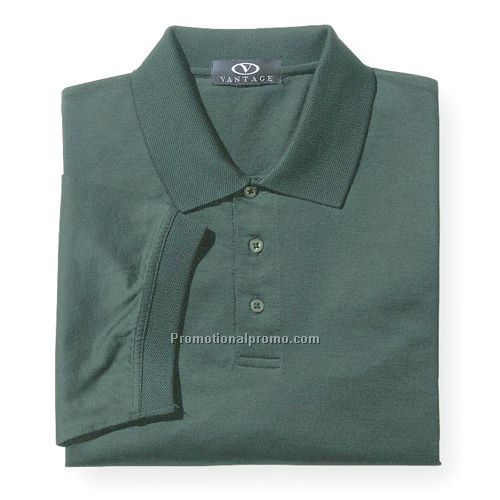 Polo - Two-Color Mercerized Pique