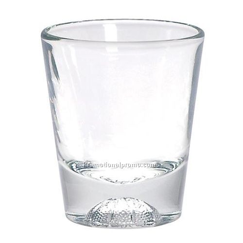 Shot Glass- Basketball 1.5 Bottom Sportsware, 1.5 oz.