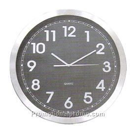 Stainless steel wall clock