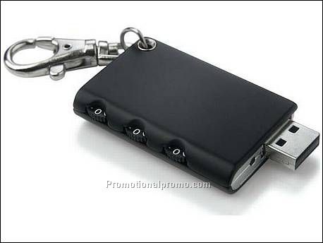 2 GB USB stick met cijferslot
