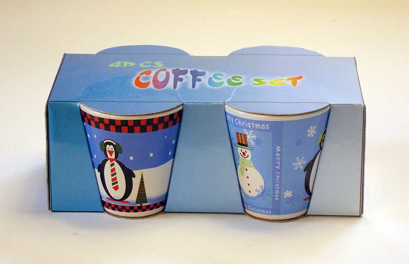 coffee set with decal
  
   
     
    