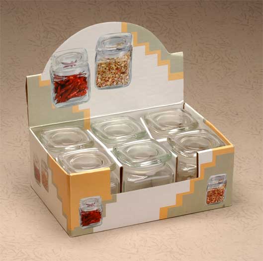 salt and pepper set with glass lid
  
   
     
    