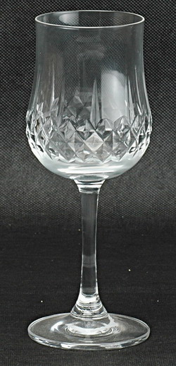 Crystal wine glass
  
   
     
    