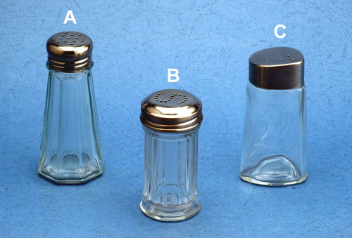 Cruet set with metal lid
  
   
     
    