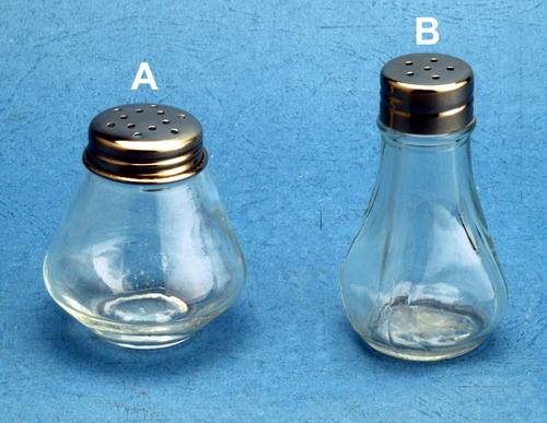 Cruet set with metal lid
  
   
     
    