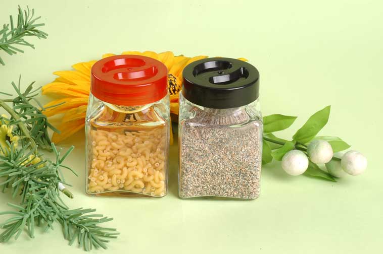 Cruet with plastic lid
  
   
     
    