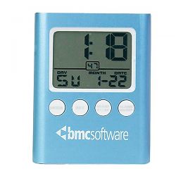 Rounded Digital Clock AQ-659BL
