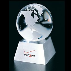 Globe with Metal Base C-4201