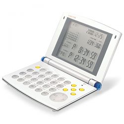 Cybertime World Time Clock Calculator AQ-373BL