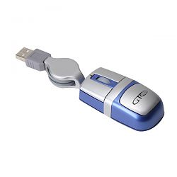 Retractable Mini Optical Mouse MS-1845BL