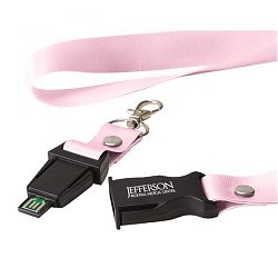 Lanyard with USB Flash Drive UB-1625PK