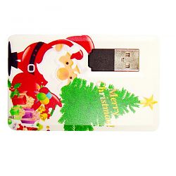 Credit Card Size USB Flash Drive UB-1168WT
