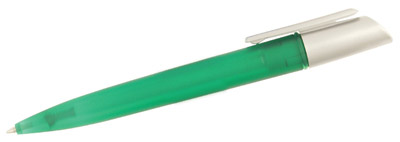 Italian Silver Ice Plastic Pen