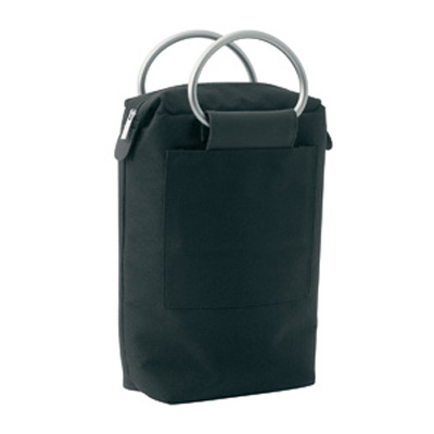 Black 2 Bottle Wine Bag