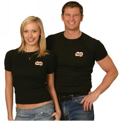 Hug Fit Crew Promotional T Shirt