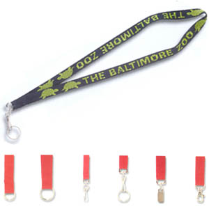 Imprinted lanyard neckwear - WOV-IN