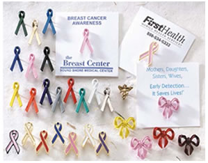 Awareness/Support Bow Lapel Pins