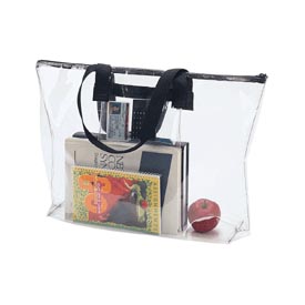 Clear Zippered Tote
