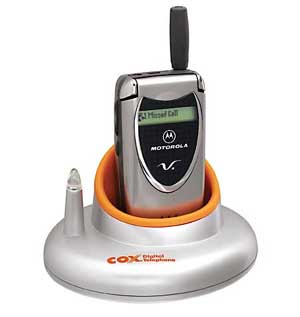 Desktop Cell Phone Holder With Indicator Light