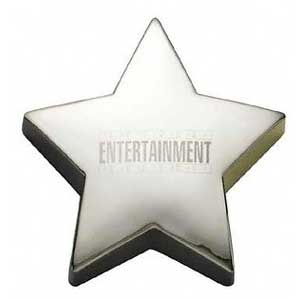 Silver Star Paperweight