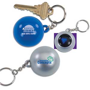 Personalized Answer Ball Mini Magic Key Holder
