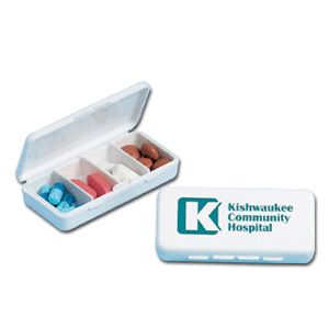 4 Compartment Pill Box