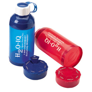 Water Bottle Pill Box -21 Oz.