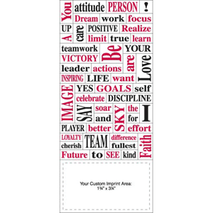 Inspiration Words Plus Business Card Magnet