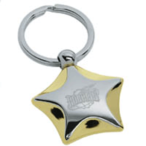 Gold/Silver Keyring