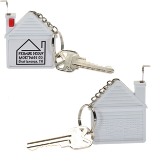 House Tape Measure Keychain